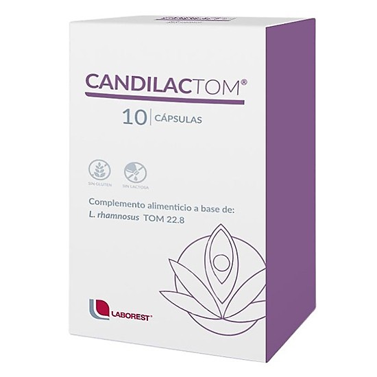 Candilactom 10 cápsulas 
